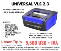 MÁQUINA VERSA LÁSER SEMINUEVA MARCA UNIVERSAL MODELO VLS 2.30